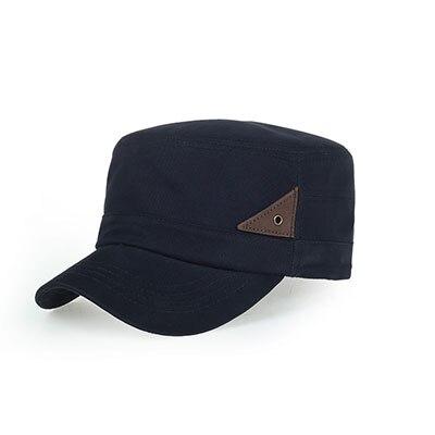 Vintage Cotton Army Cadet Patrol Military Hat-Hats-Innovato Design-Blue-Innovato Design