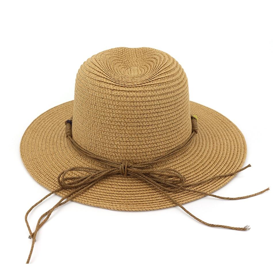 Vintage Ethnic Straw Panama Hat with Colorful Buttons Bow-Hats-Innovato Design-Pink-Innovato Design