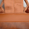 Large Capacity Fashion Waterproof PU Leather Shoulder Bag and School Backpack-Backpacks-Innovato Design-Brown-Innovato Design