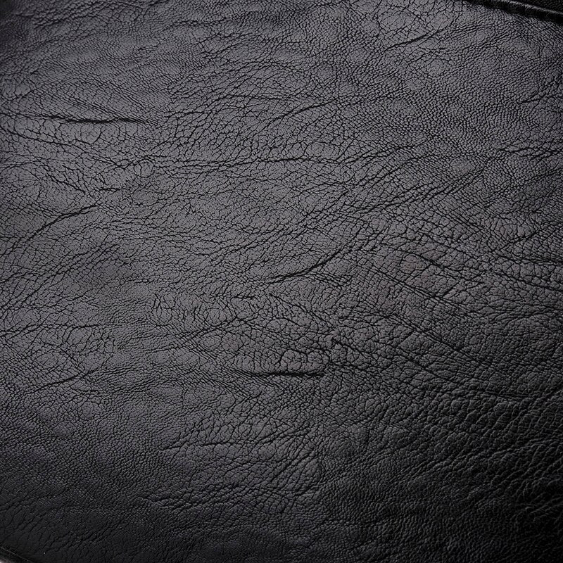 Multifunction Hairball Pendant and Rhombic Pattern Stitches Leather Backpack-Backpacks-Innovato Design-Brown-Innovato Design