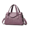 Solid Color PU Leather Tote Bag, Shoulder Bag, Crossbody Bag and Handbag