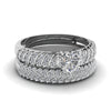 Heart Rhinestone and Cubic Zirconia Stainless Steel Wedding Ring Set-Couple Rings-Innovato Design-6-5-Innovato Design