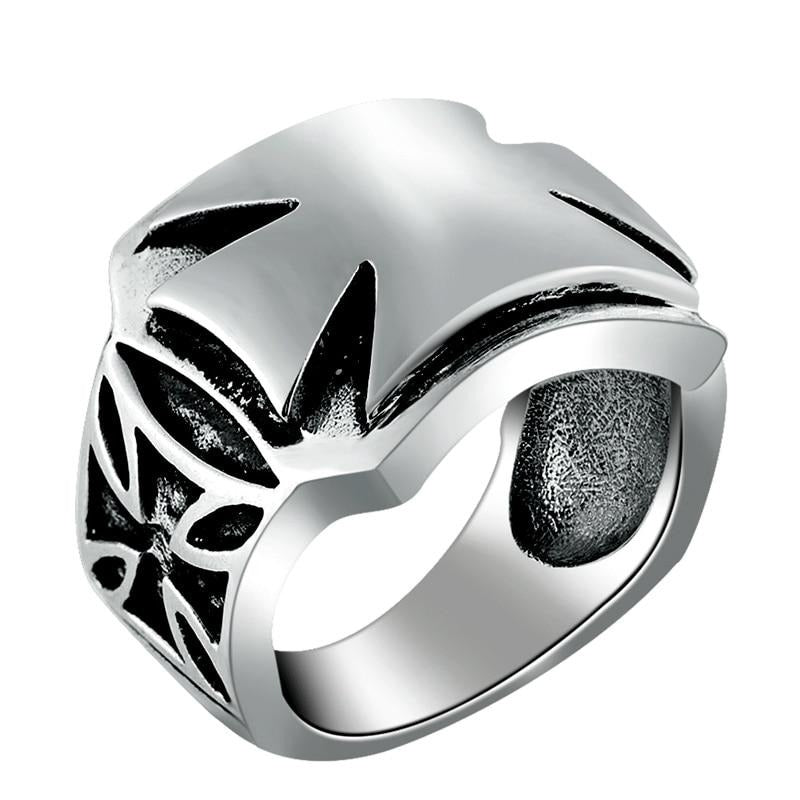 Authentic Christian Cross 925 Sterling Silver Handmade Vintage Ring-Gothic Rings-Innovato Design-7-Innovato Design