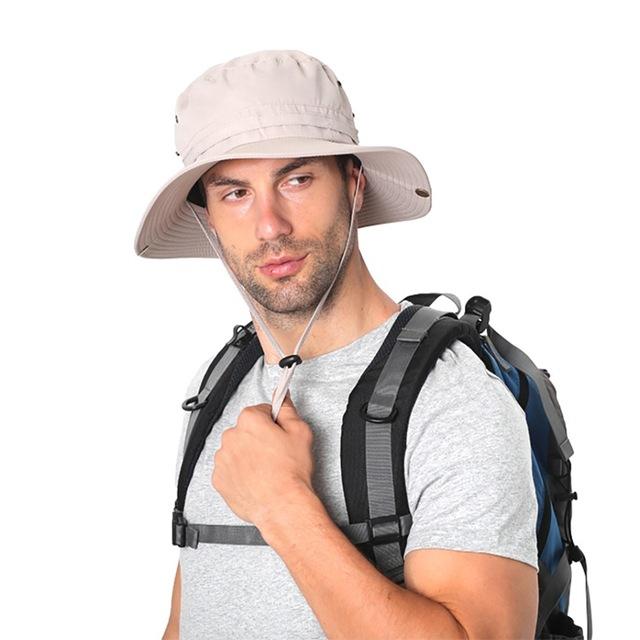 Breathable Waterproof Quick-drying Bucket Hat-Hats-Innovato Design-Khaki-Innovato Design