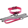 Chain Traction Collar Choker Leather Gothic Punk Harajuku Necklace-Necklace-Innovato Design-Rose-Innovato Design