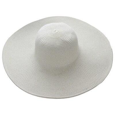 Summer Foldable Floppy Wide Brim Straw Sun Hat-Hats-Innovato Design-Milk White-Innovato Design