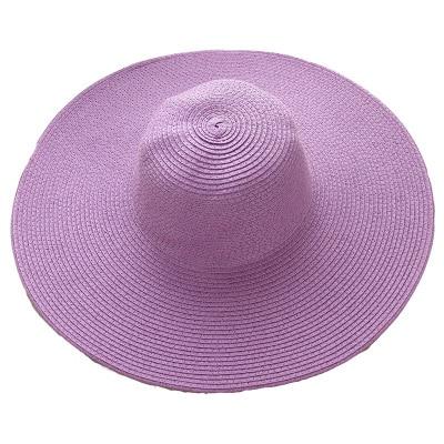 Summer Foldable Floppy Wide Brim Straw Sun Hat-Hats-Innovato Design-White-Innovato Design