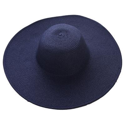 Summer Foldable Floppy Wide Brim Straw Sun Hat-Hats-Innovato Design-White-Innovato Design