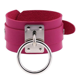 Harajuku Handmade Gothic Punk Leather Bracelet-Necklaces-Innovato Design-Rose-Innovato Design