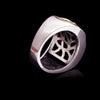 Buddha Signet 925 Sterling Silver Vintage Punk Rock Biker Ring-Gothic Rings-Innovato Design-7.5-Innovato Design