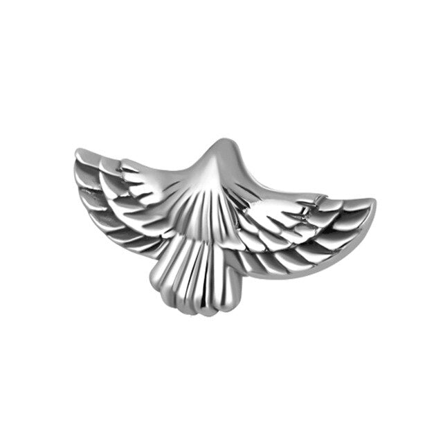 Flying Eagle 925 Sterling Silver Retro Trendy Stud Earring-Earrings-Innovato Design-1 pc-Innovato Design