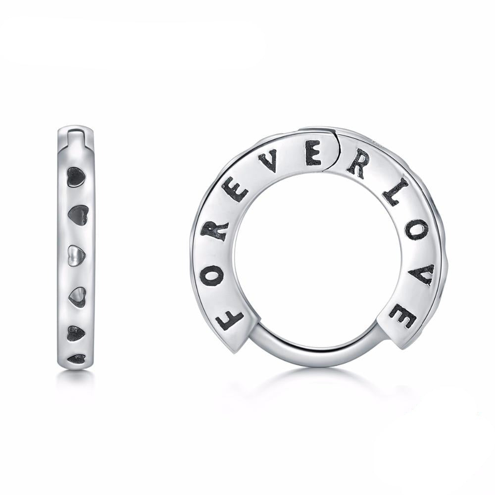 Forever Love 925 Sterling Silver Necklace, Earrings & Ring Wedding Jewelry Set-Jewelry Sets-Innovato Design-6-Innovato Design