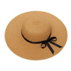 Wide Brim Straw Beach Floppy Hat for Women