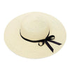Wide Brim Straw Beach Floppy Hat for Women