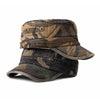 Classic Adjustable Camouflage Cotton Flat Top Cadet Patrol Army Military Cap