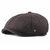 Woolen British Painter Newsboy Cap-Hats-Innovato Design-Brown-Innovato Design