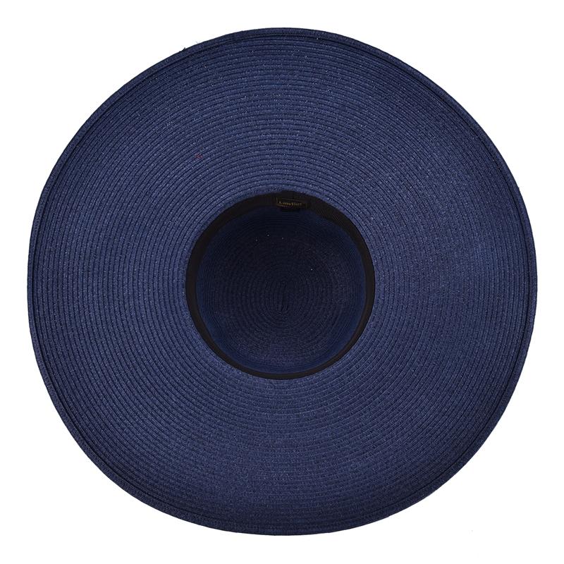 Extra Large Wide Brim Floppy Straw Sun Hat-Hats-Innovato Design-Black-Innovato Design