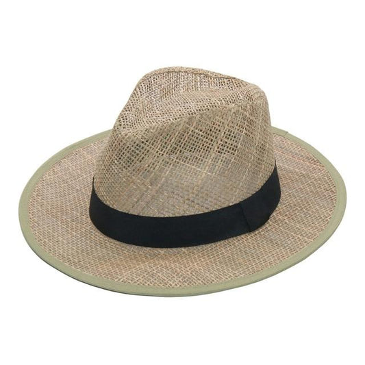Hollow Woven Straw Panama Hat-Hats-Innovato Design-Panama-Innovato Design