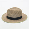Hollow Woven Straw Panama Hat
