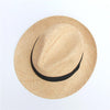 Treasure Grass Khaki Straw Panama Hat