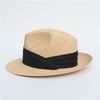 Treasure Grass Khaki Straw Panama Hat