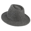 Classic Wide Brim Wool Fedora Hat