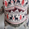Soft Thick Knitted Fur Christmas Bomber Hat with Earflaps