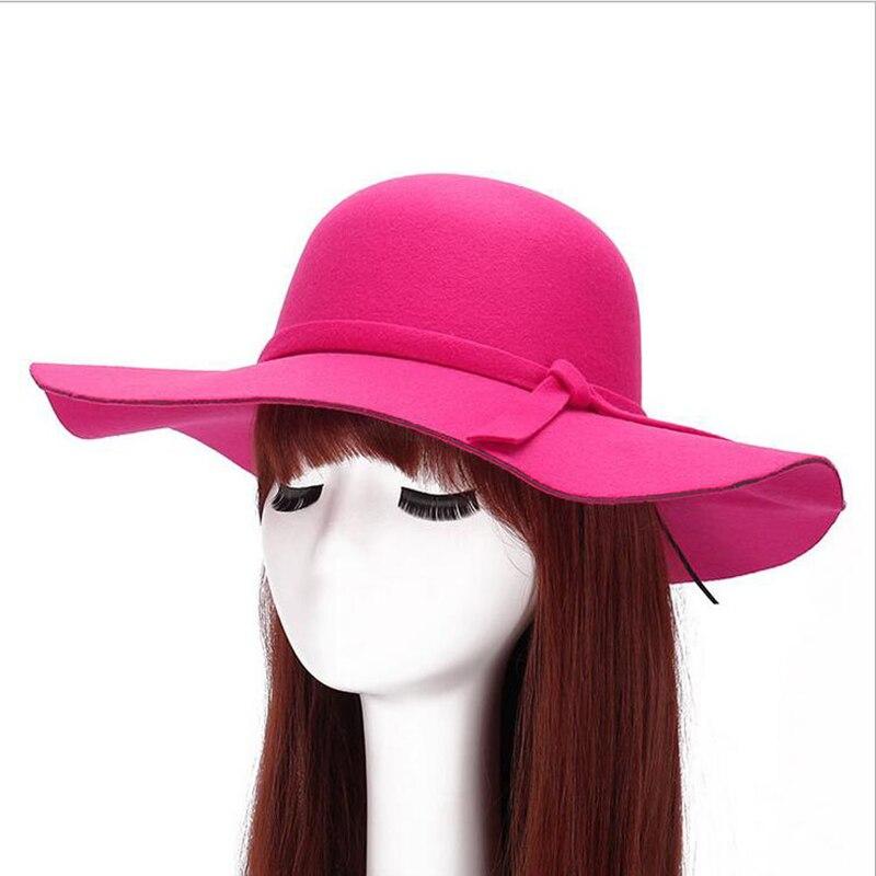Summer Wide Brim Vintage Floppy Sun Hat for Kids & Moms-Hats-Innovato Design-Royal Blue-Kid-Innovato Design