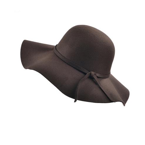 Summer Wide Brim Vintage Floppy Sun Hat for Kids & Moms-Hats-Innovato Design-Brown-Kid-Innovato Design