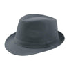 Classic Solid Color Wide Brim Fedora Trilby Hat