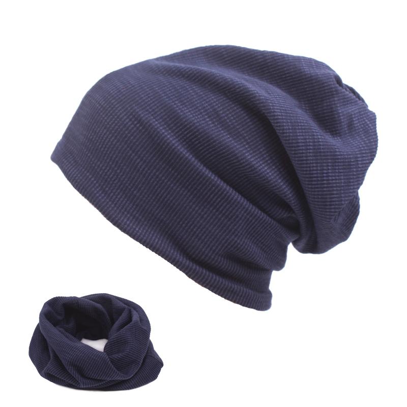 Solid Color Skullie, Beanie or Knit Hat-Hats-Innovato Design-Navy Blue-Innovato Design