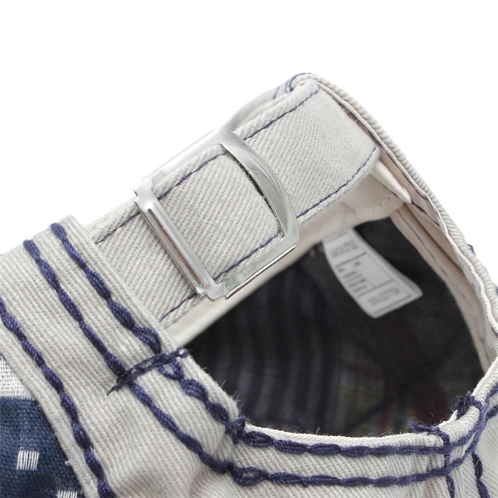 Vintage Cotton Ivy Duckbill Cabbie Scally Flat Cap-Hats-Innovato Design-Beige-Innovato Design