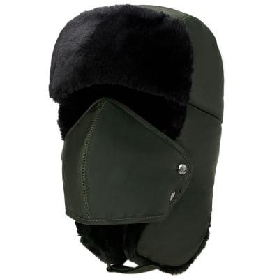 Luxury Trapper Earflap Bomber Hat-Hats-Innovato Design-Army Green-Innovato Design