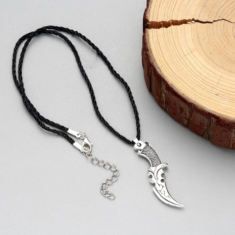 Norse Viking Knife Vintage Pendant Necklace-Necklaces-Innovato Design-Innovato Design