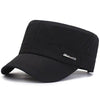 Classic Cotton Flat Top Military Army Hat