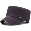 Classic Cotton Flat Top Military Army Hat