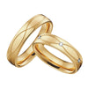 Cubic Zirconia and Gold-Filled Stainless Steel Wedding Ring Set-Couple Rings-Innovato Design-7-4-Innovato Design