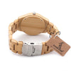 Luxury Bamboo Wooden Watch with Japanese Mechanism and Quartz Display-Watches-Innovato Design-Innovato Design