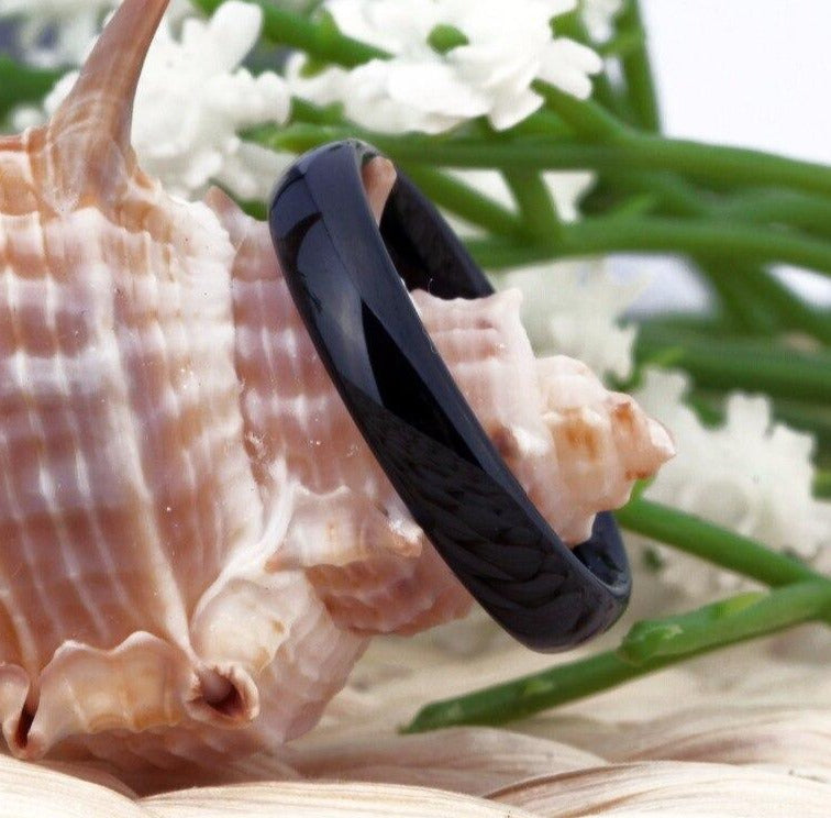 4mm Domed Tungsten Carbide Wedding Band-Rings-Innovato Design-4-Gold-Innovato Design