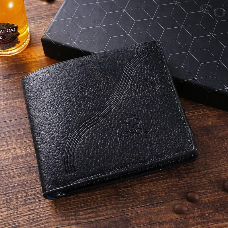 Men Large Dial Quartz Watch, Belt, Folding Wallet, Sunglasses, Keychain, and Ballpoint Pen Gift Set-Jewelry Sets-Innovato Design-Innovato Design