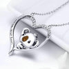 Koala Cubic Zirconia 925 Sterling Silver Fashion Pendant Necklace-Necklaces-Innovato Design-Innovato Design