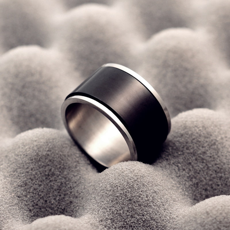 12mm 316L Stainless Steel Spinner Ring-Rings-Innovato Design-7-Innovato Design