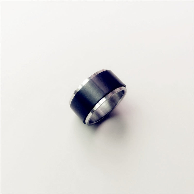 12mm 316L Stainless Steel Spinner Ring-Rings-Innovato Design-7-Innovato Design