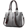 Leather Tassel Crossbody Bag, Shoulder Bag and Handbag-Handbags-Innovato Design-Gray-Innovato Design