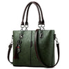 Leather Tassel Crossbody Bag, Shoulder Bag and Handbag-Handbags-Innovato Design-Green-Innovato Design