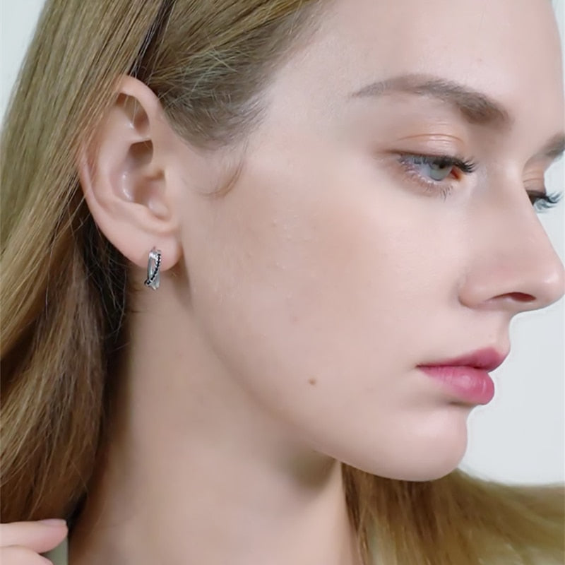 Spinel Stone 925 Sterling Silver Stud Earrings-Earrings-Innovato Design-Alfa-Innovato Design