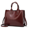 Casual PU Leather Tote Bag, Shoulder Bag and Handbag
