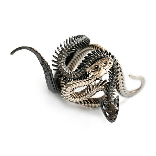 Snake Bone Stainless Steel Vintage Rings-Rings-Innovato Design-6-Innovato Design