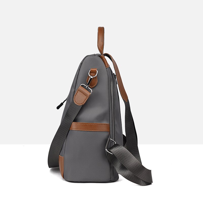 Large Capacity Luxury Waterproof Multifunction Oxford School Bag-Backpacks-Innovato Design-Khaki-Innovato Design