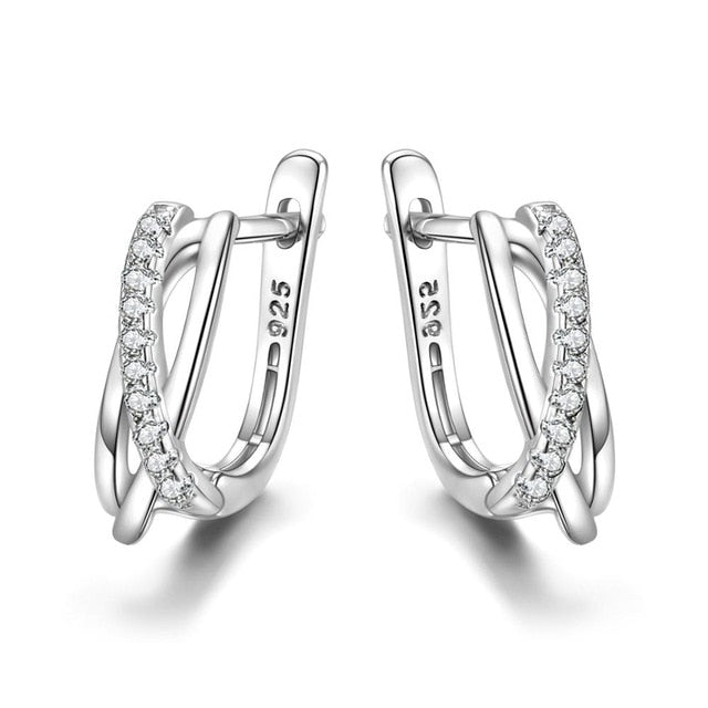 Spinel Stone 925 Sterling Silver Stud Earrings-Earrings-Innovato Design-Besta-Innovato Design